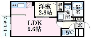 月光南観音壱番館の物件間取画像